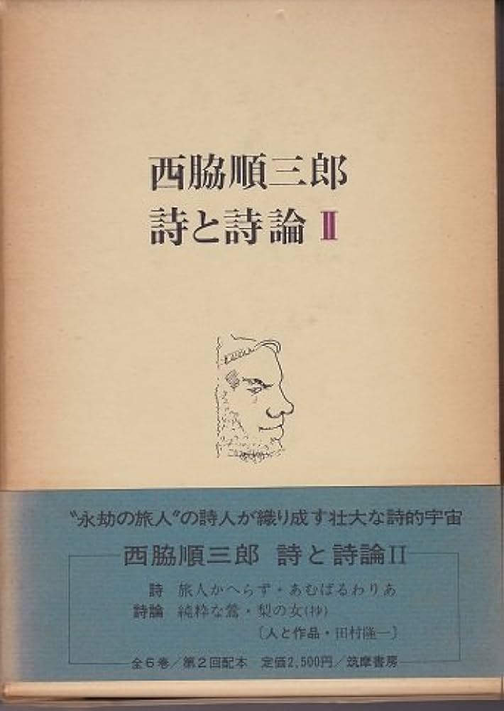 西脇順三郎　詩と詩論（付録・人と作品付） 全6巻揃　初版帯付 西脇順三郎 詩と詩論1～6(西脇順三郎) / 古本、中古本、古書籍の